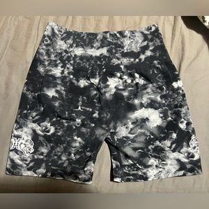 Darc Sport Size Small Black and White Marble “Everson” Shorts (ONLY USED ONCE)